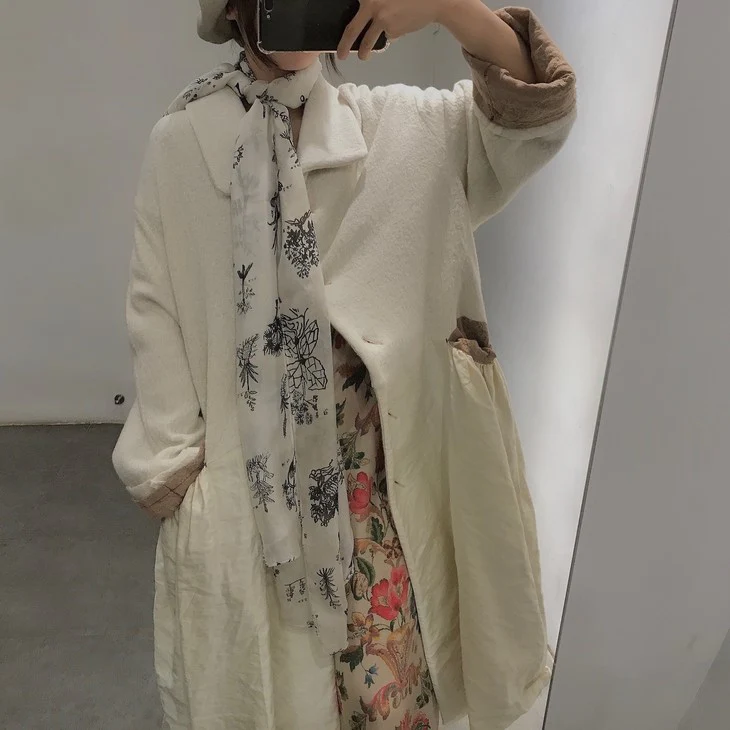 pengtai mulberry silk print scarf W20186 - Image 7