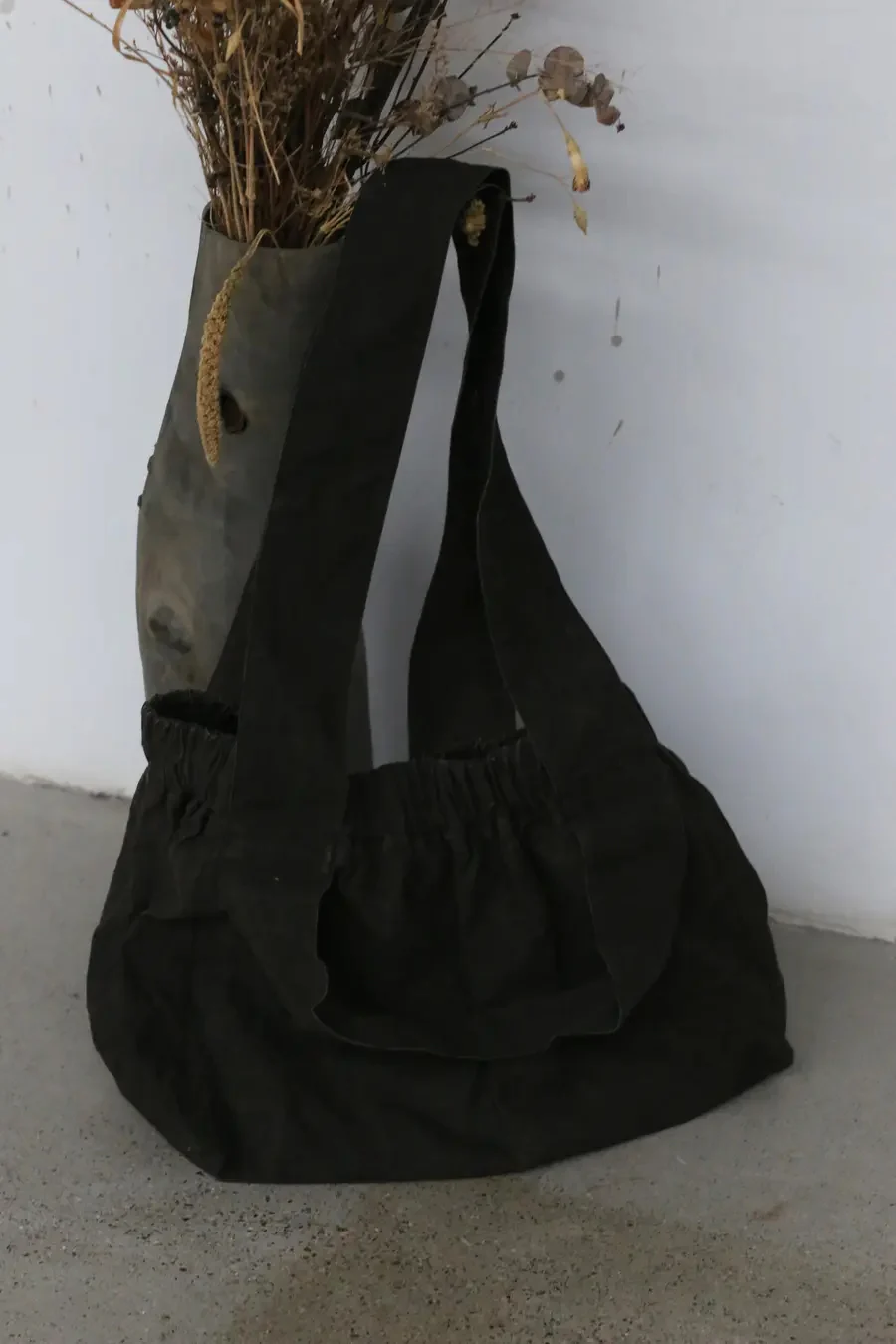 pengtai persimmon dyed cotton bag AW21018 PPT2036 - Image 3