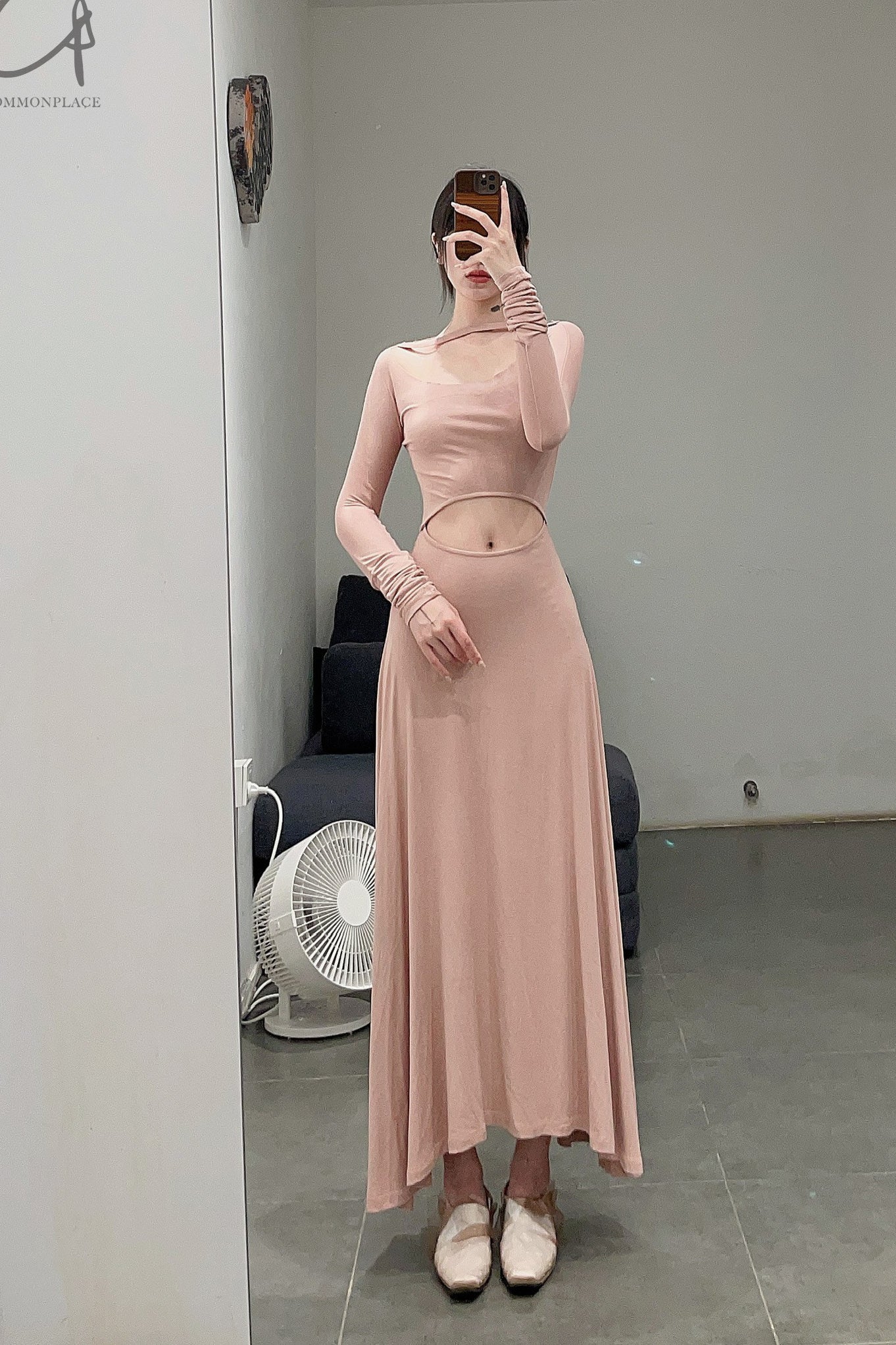 pengtai pink silk dress PT-PTW22C02-3-FEN (PTW22C02) - Image 14