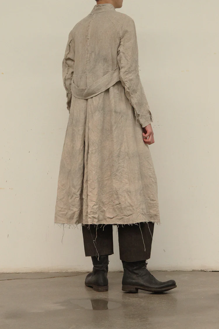 Pengtai plant dye M014 vest coat - Image 4