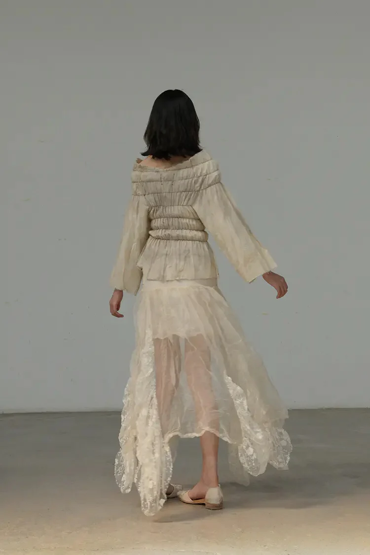 Peng Tai plant dyed top W20050 - Image 3