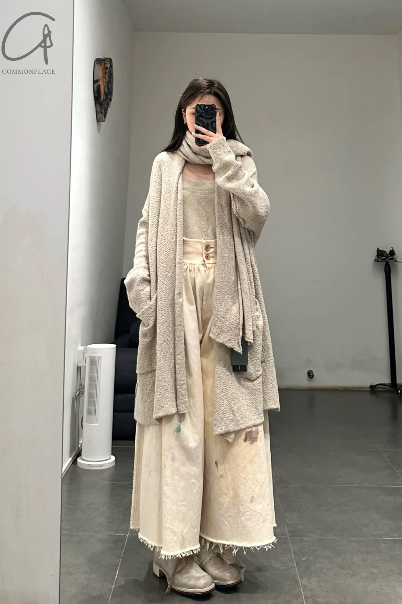 pengtai plant dyed trousers W20100 - Image 16