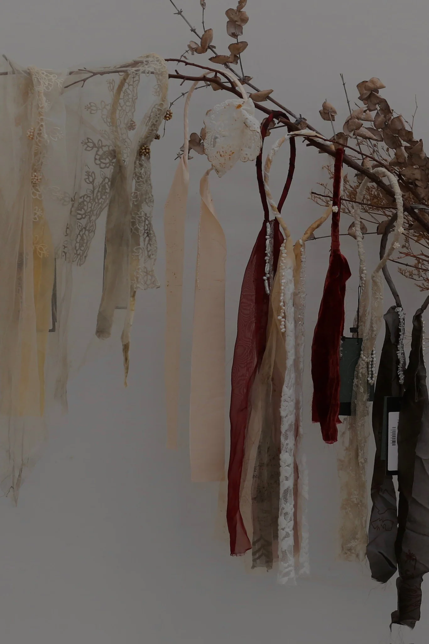Peng Tai Silk Hairband Accessories Series Collection PT-AW21003-HONG Red PPT2008 - Image 4
