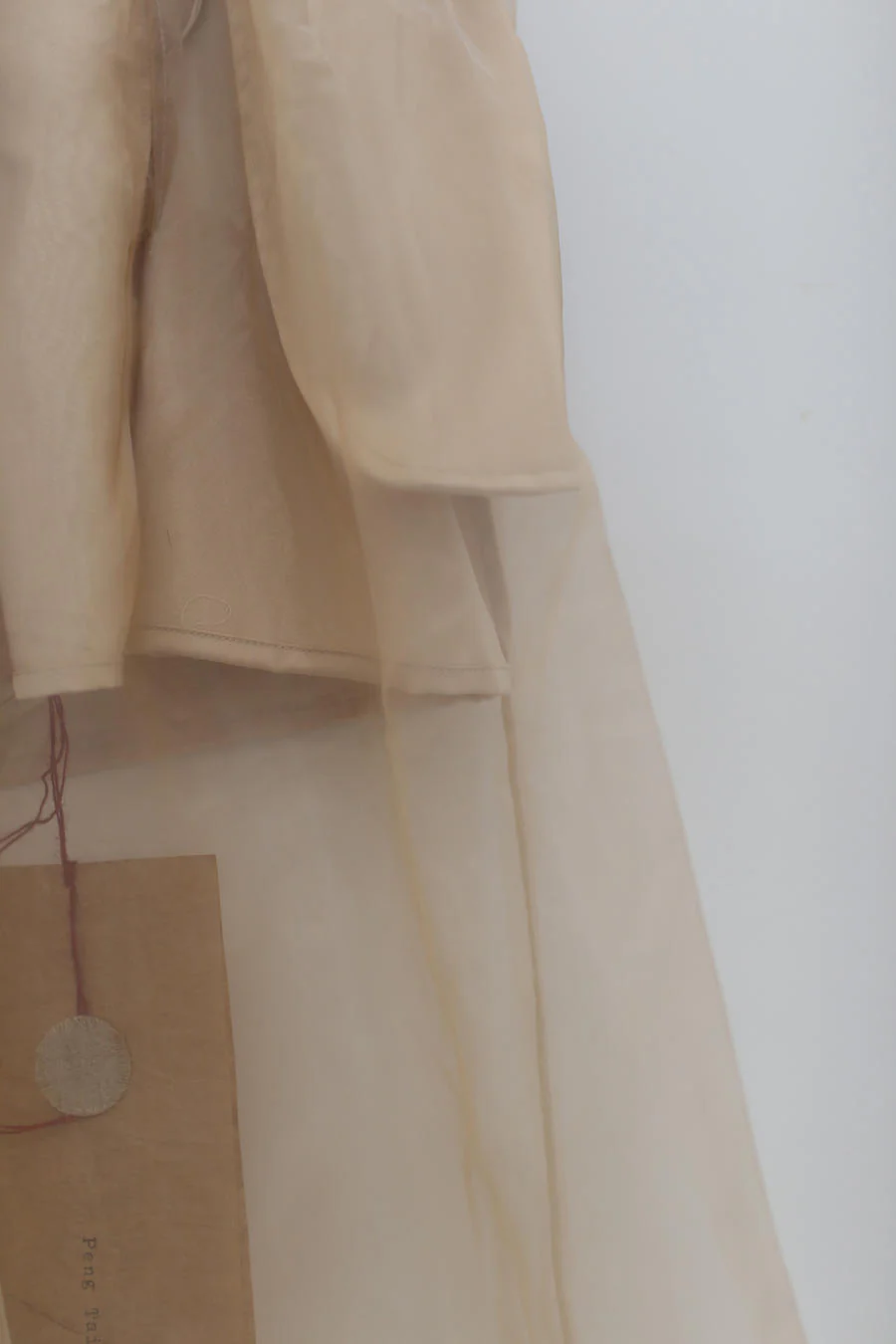 pengtai sheer pants PTS22D06-1 Cream PTS22D06 - Image 18