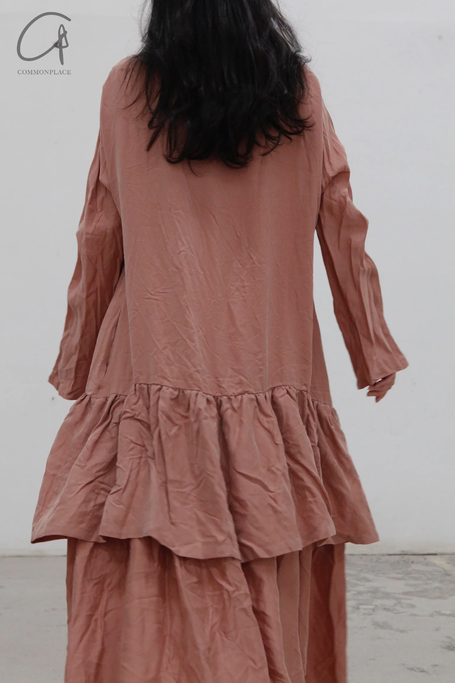 pengtai silk doll dress MRW22C02-1 baby powder (MRW22C02) - Image 5