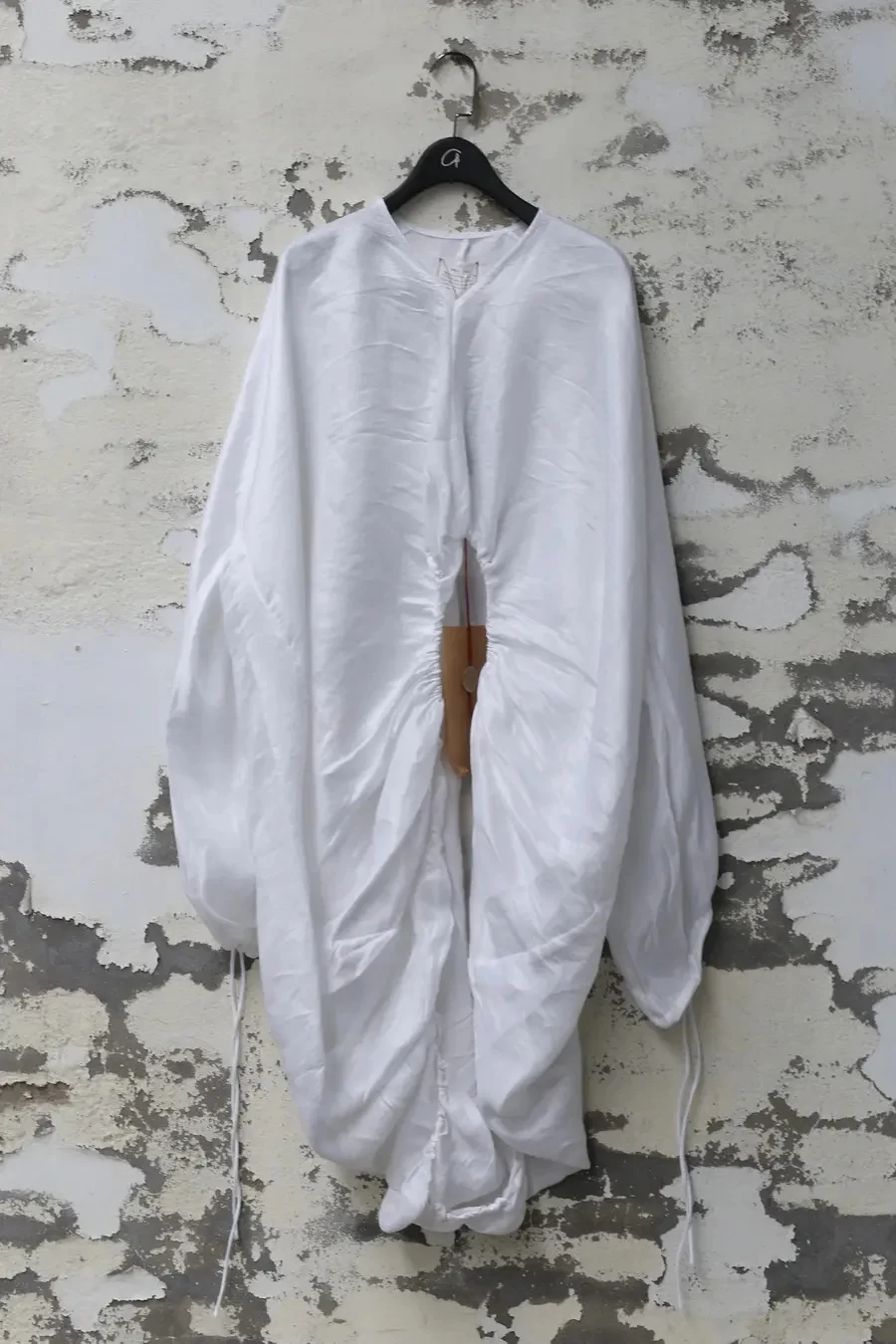 pengtai silk linen balloon top PTW22A05-1 white (PTW22A05) - Image 5