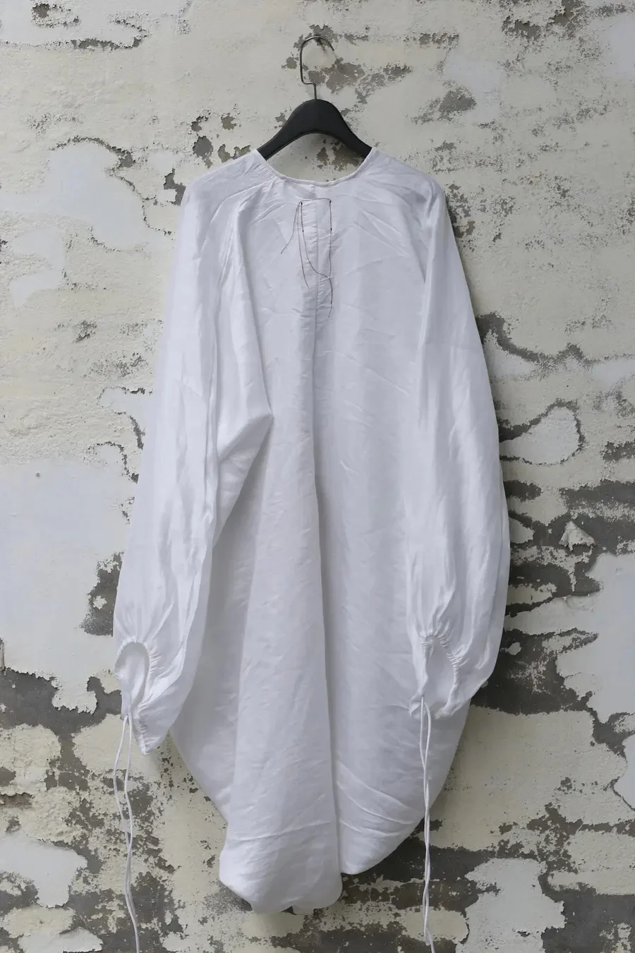pengtai silk linen balloon top PTW22A05-1 white (PTW22A05) - Image 6
