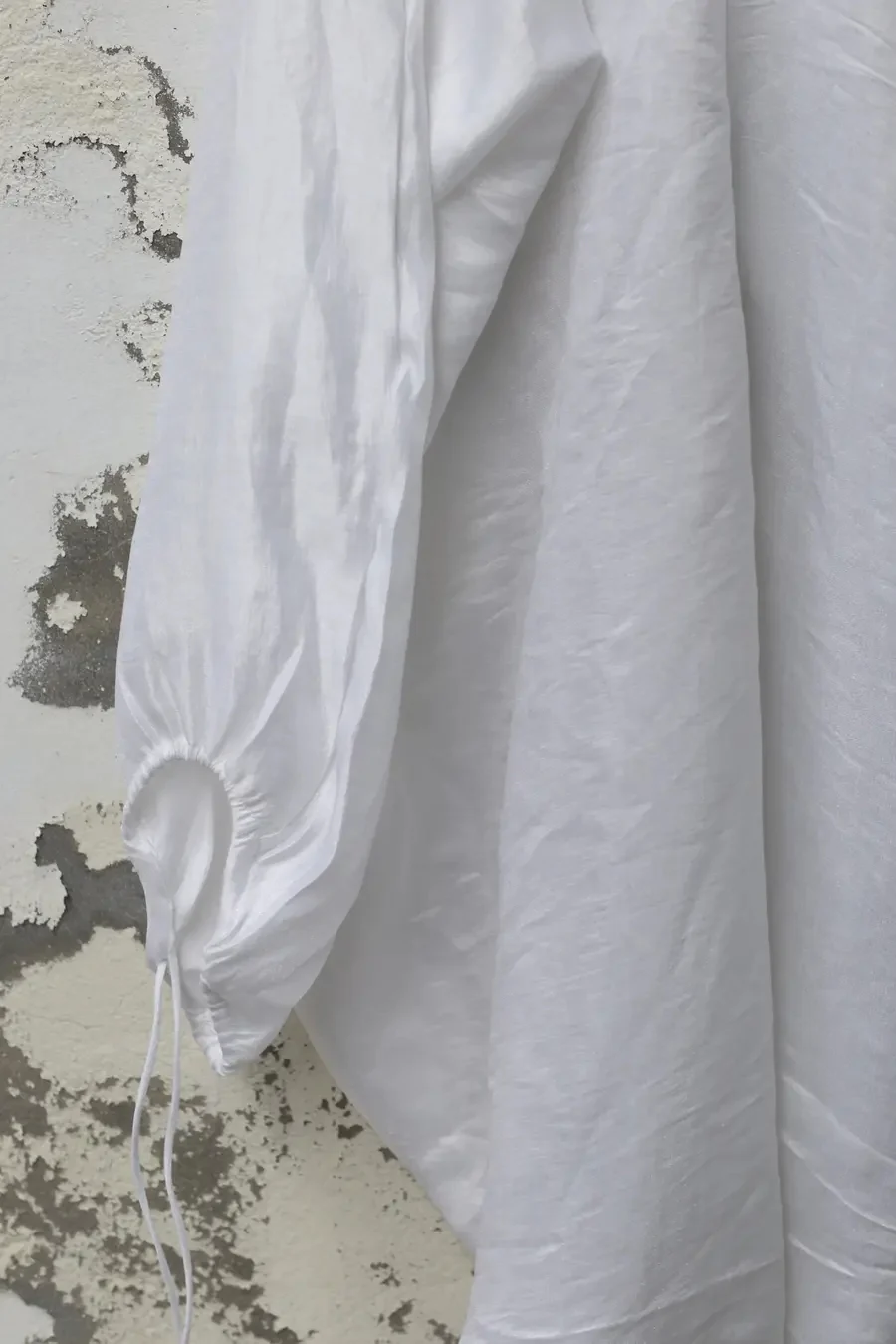 pengtai silk linen balloon top PTW22A05-1 white (PTW22A05) - Image 8