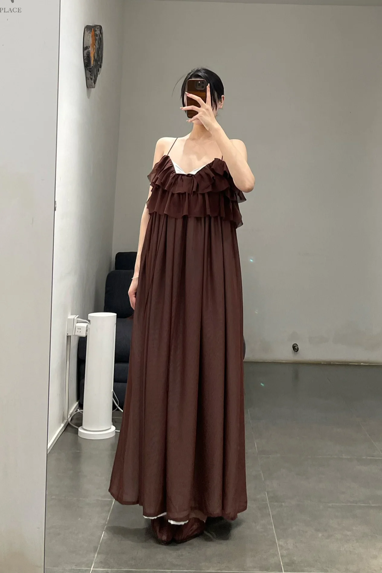 pengtai spliced long skirt PTS24C12-2 - Image 8