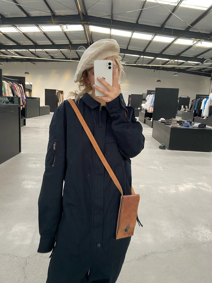 pengtai thick linen beret W20184 PPT199 - Image 21