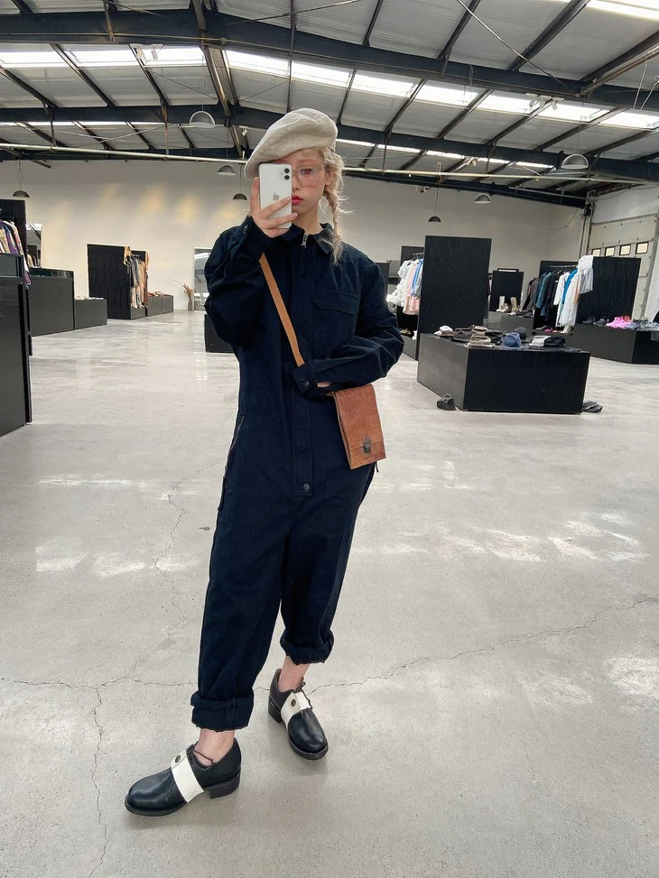 pengtai thick linen beret W20184 PPT199 - Image 23