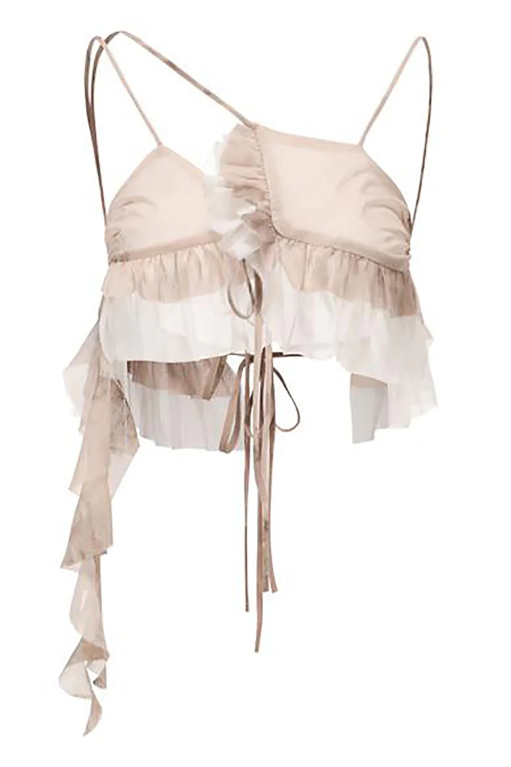 pengtai traditional Chinese medicine printed asymmetrical horn top PTS24A05-2 random bright white PTS24A05 - Image 7