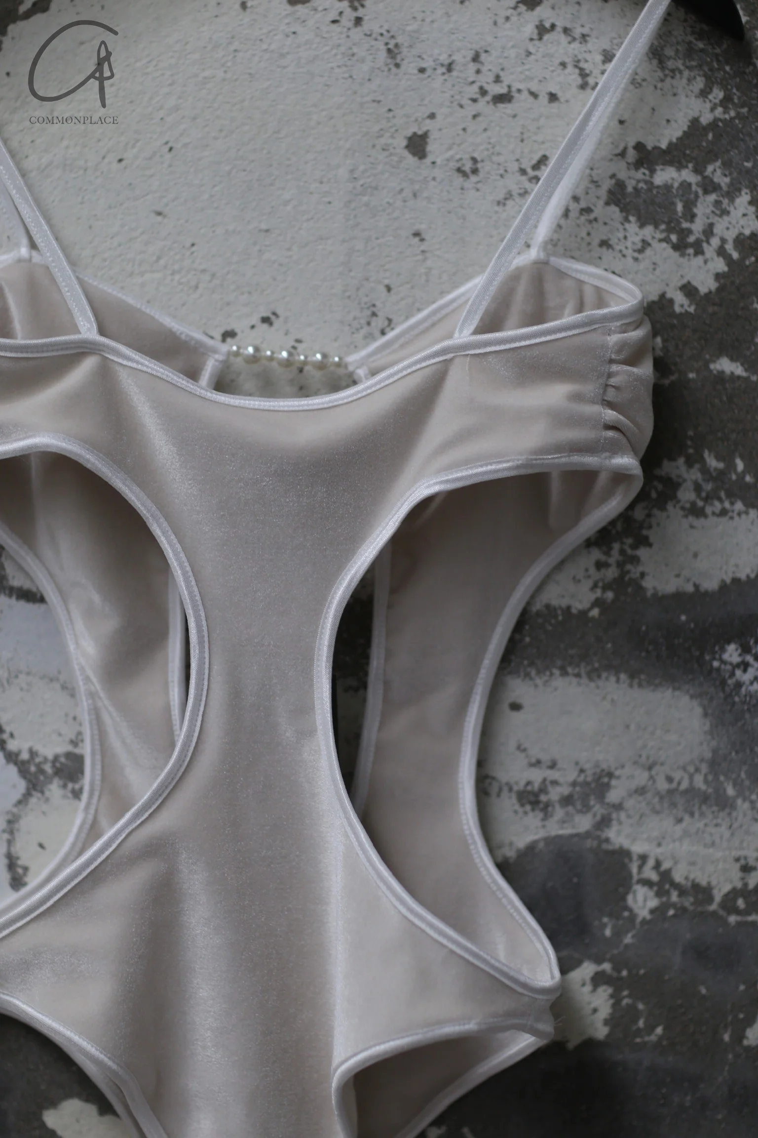 pengtai traditional Chinese medicine printed hollow swimsuit PT-PTS24A10-2-LIANGBAI bright white (PTS24A10) - Image 4