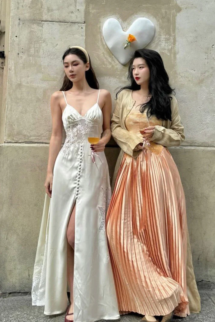 PengTai Chinese medicine printed pleated long skirt series PT-PTS24C09-2-TZH - Image 12