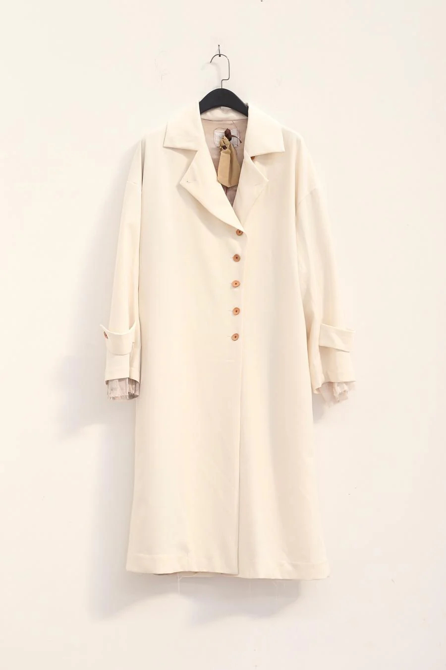 pengtai trench coat PTS22H02-1 Cream PTS22H02 - Image 7