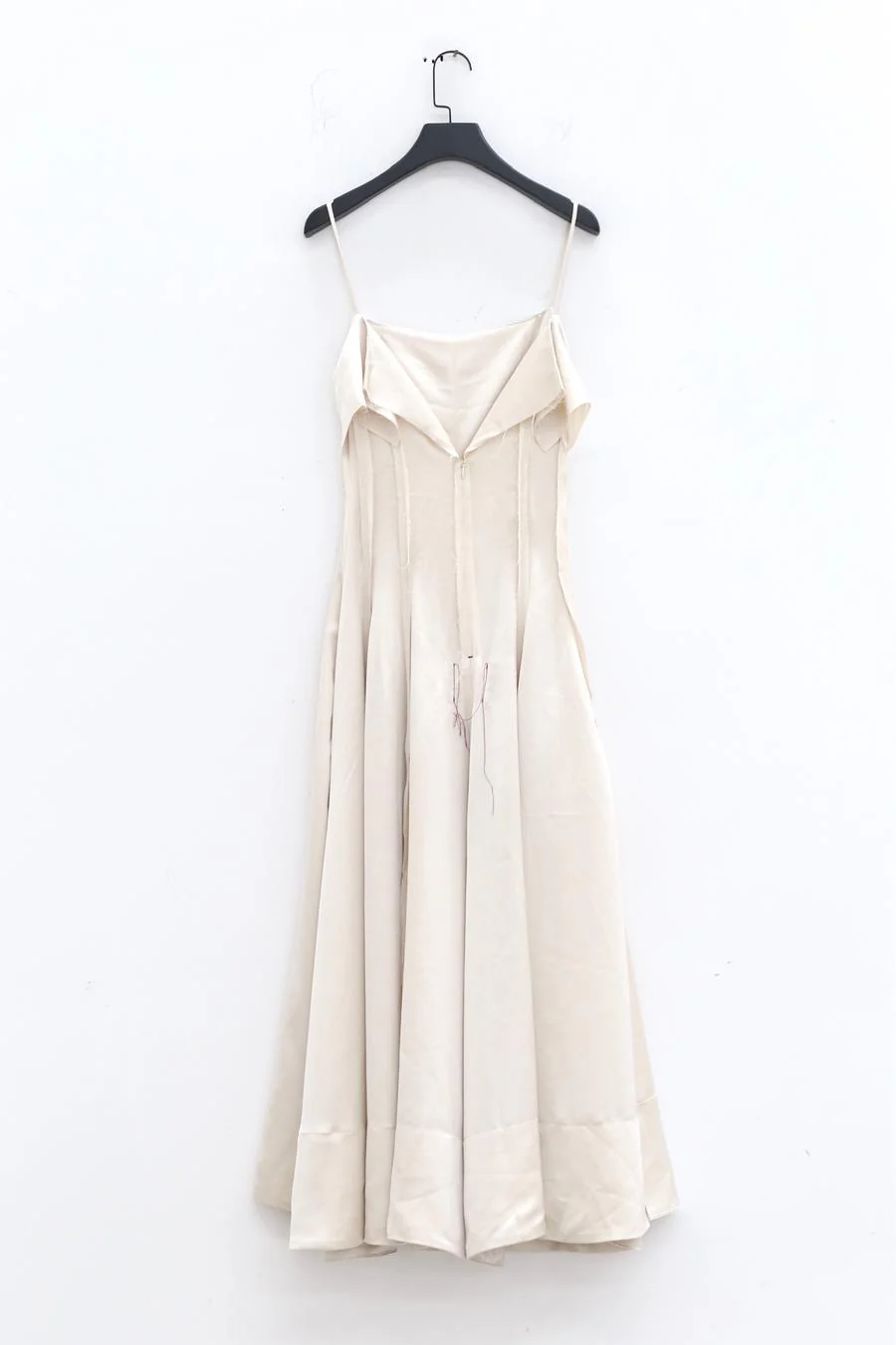 pengtai V-neck dress PTS22C06-1 Cream ( PTS22C06 ) - Image 4