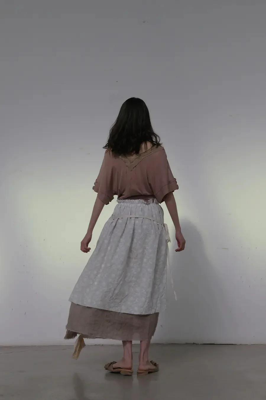 pengtai V-neck knitted stretch top S20062 - Image 3