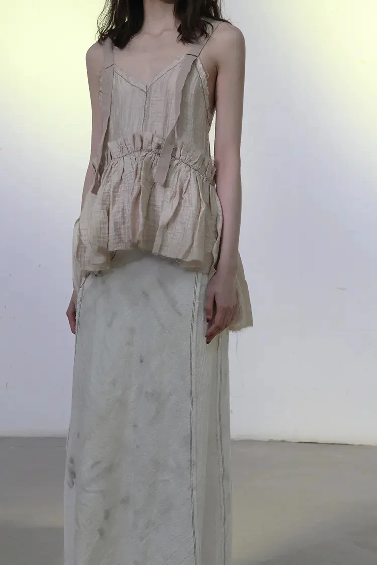 pengtai V-neck waist top S20019 - Image 4