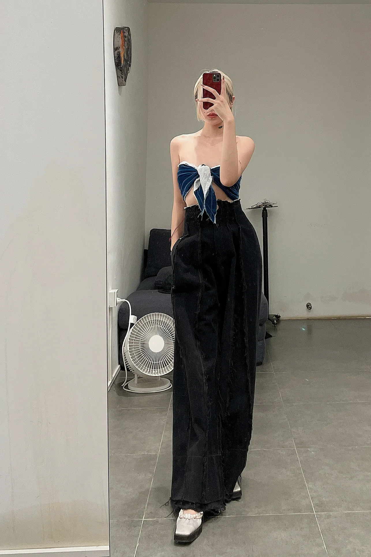 pengtai velvet corset PTW22F05-6 blue PPT857 - Image 11