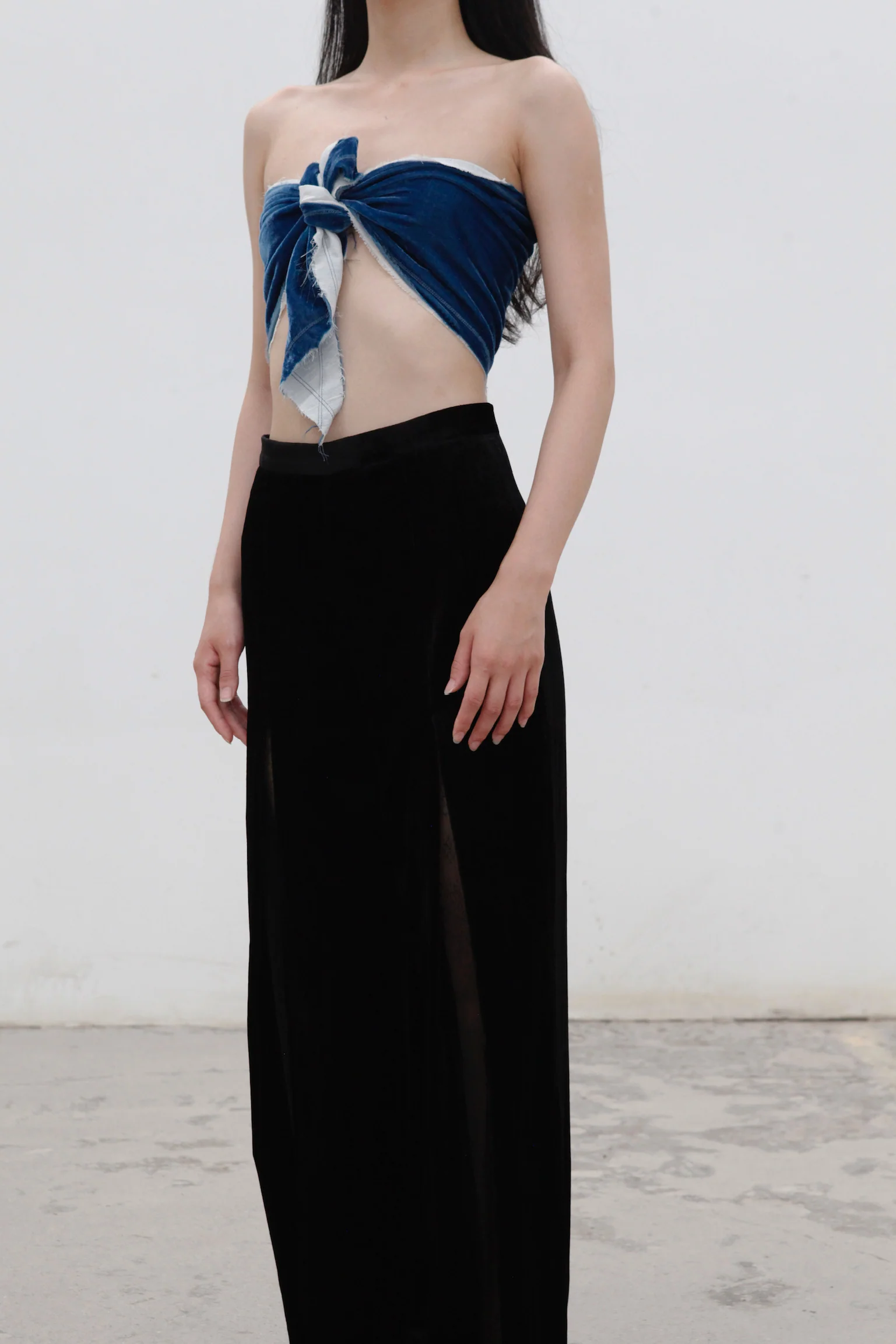 pengtai velvet corset PTW22F05-6 blue PPT857 - Image 6