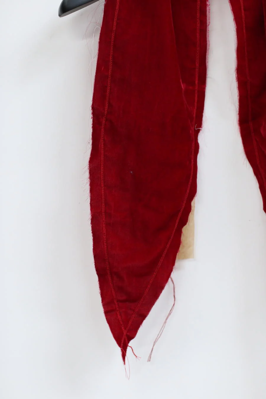 pengtai velvet corset PTW22F05-7 dark red PPT857 - Image 3
