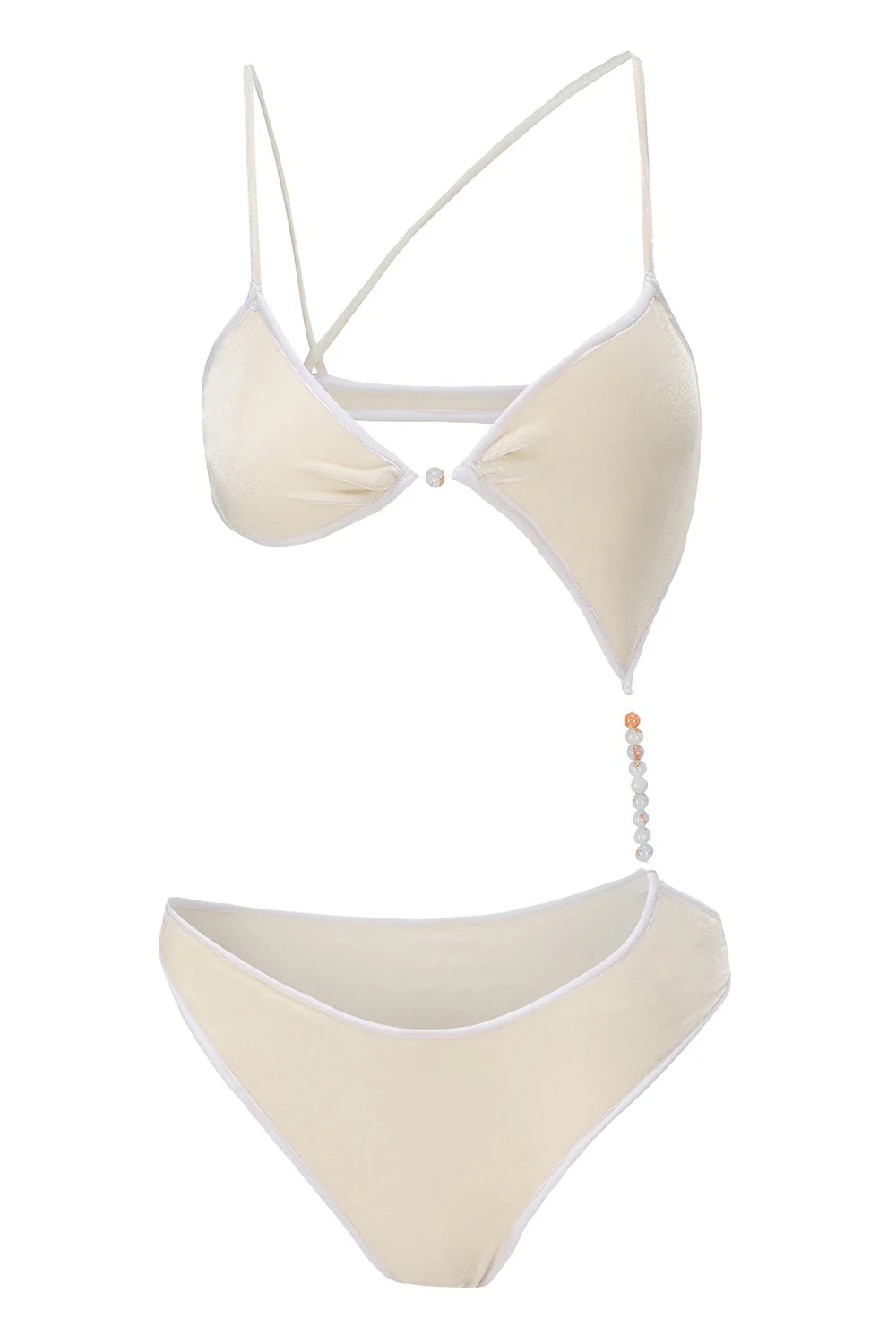 PengTai velvet layered swimsuit PT-PTS24A11-2-0