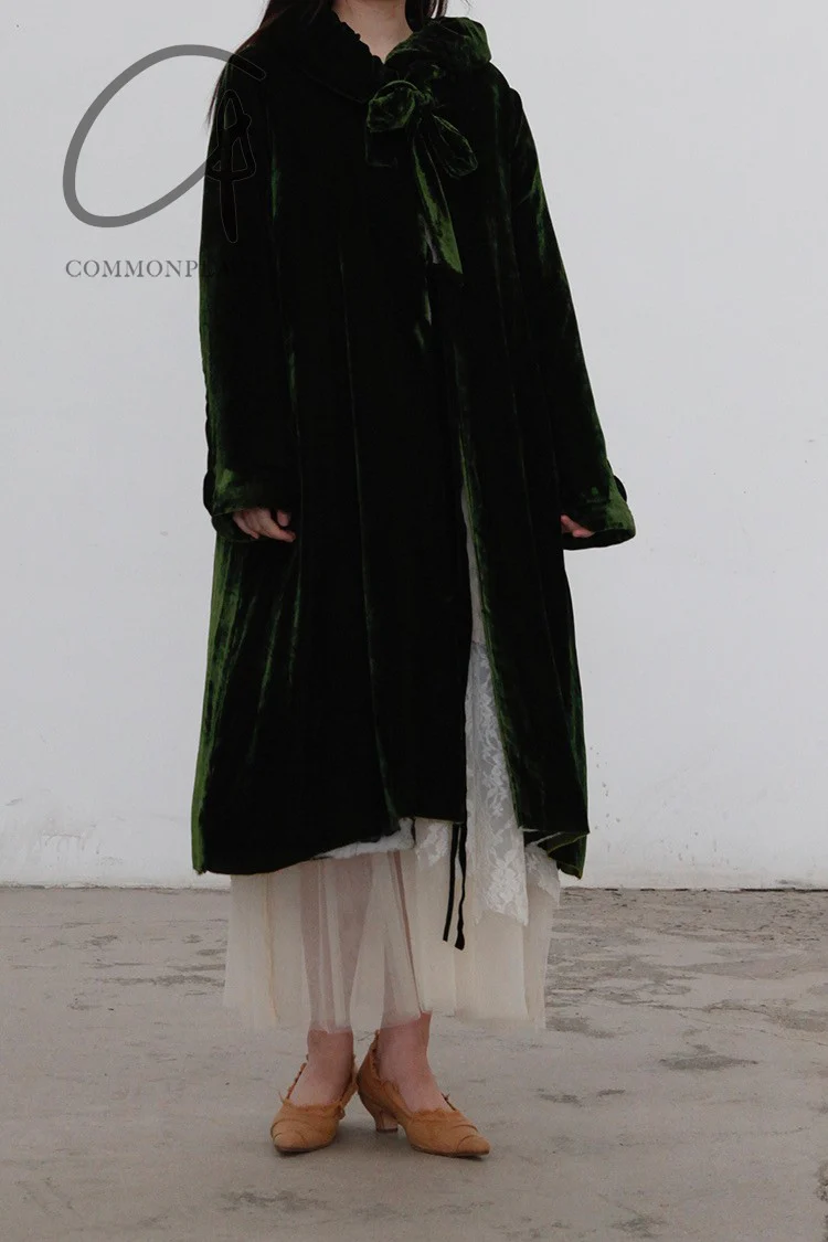 pengtai velvet padded coat W21102 - Image 9