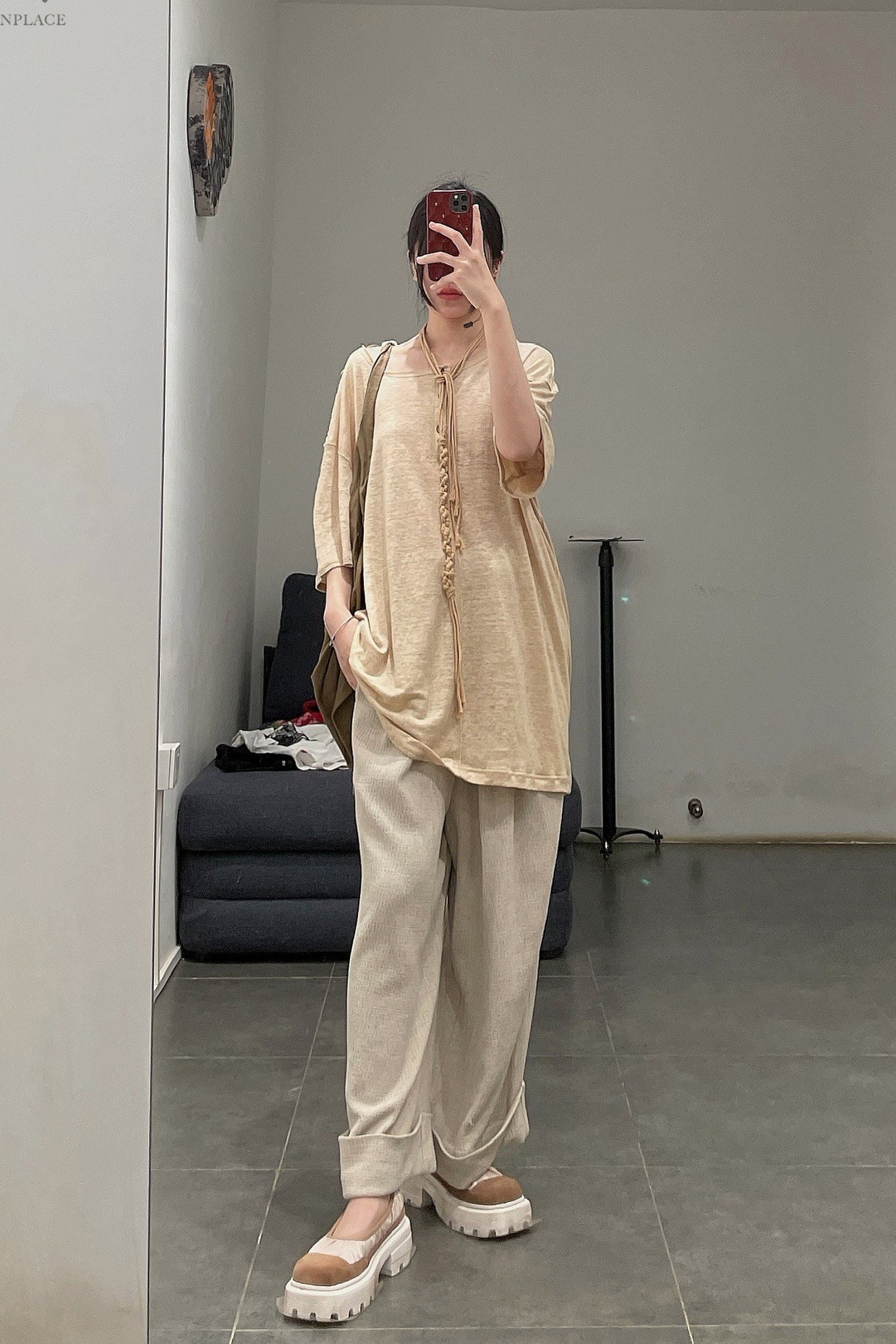 pengtai vest T-shirt PTS22M11-1 nude PTS22M11 - Image 19