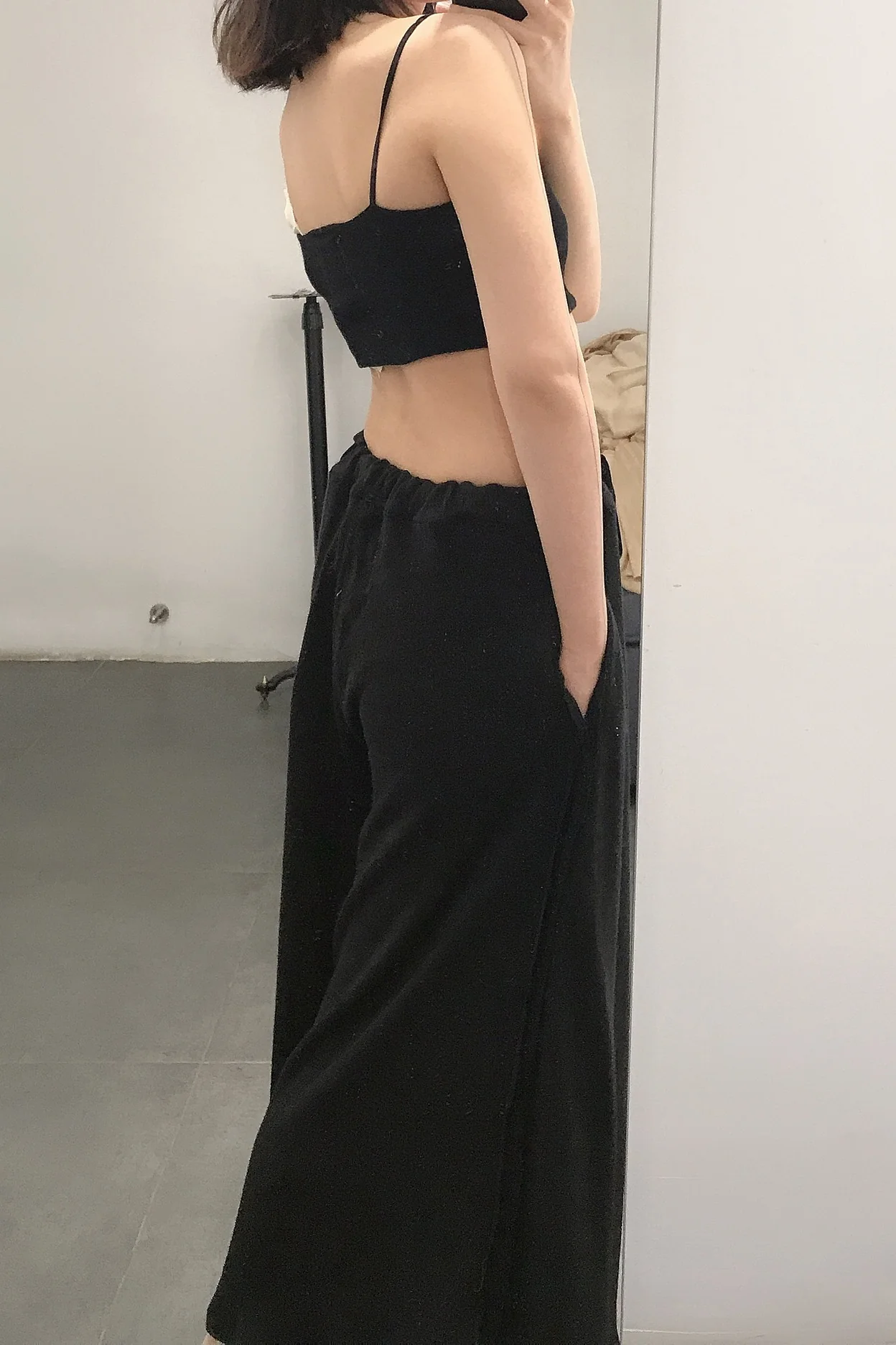 pengtai wide leg pants F020 - Image 29
