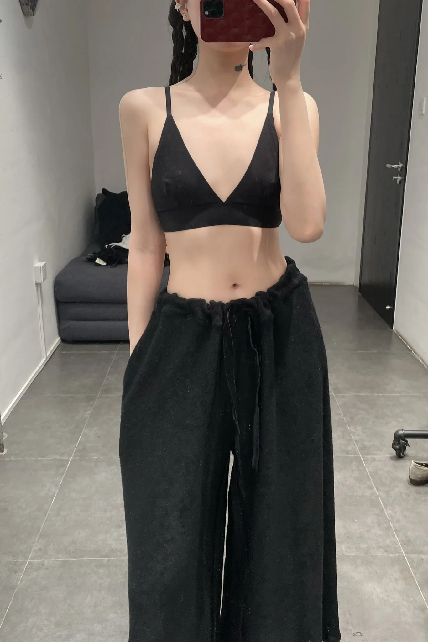 pengtai wide leg pants F020 - Image 33