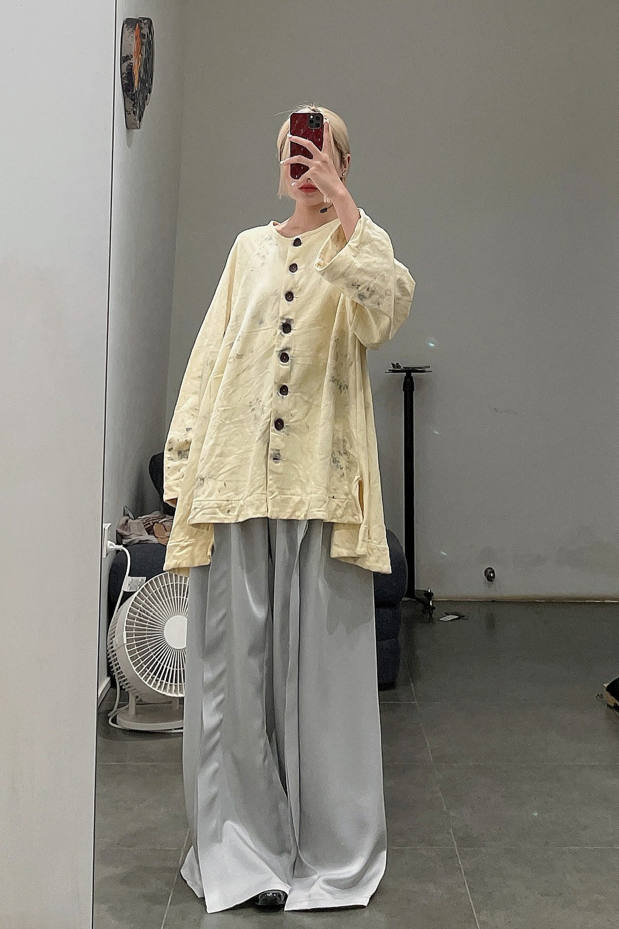 pengtai wide leg pants PTS22D01-3 Sky Blue (PTS22D01) - Image 14