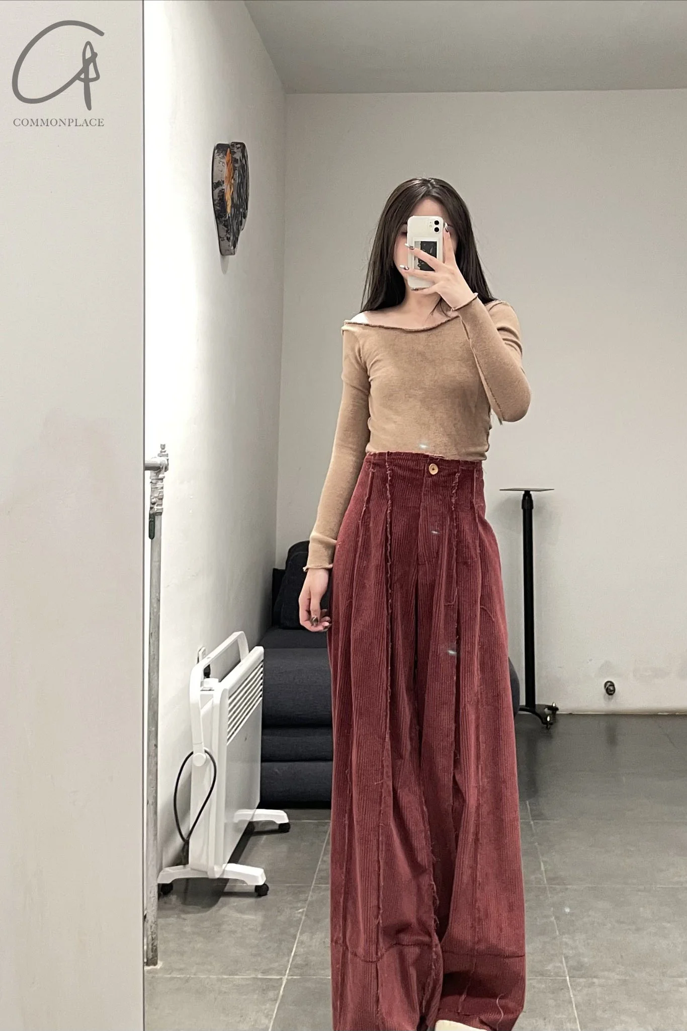 pengtai wool halter lace-up top AW19026 PPT877 - Image 9