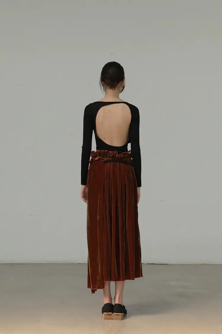 pengtai wool open back sweater F006 PPT02 - Image 2