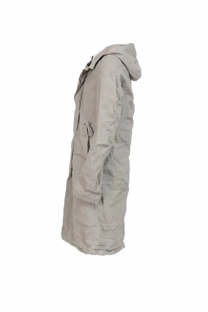 Poeme Bohemien (Long Hooded Jacket) PA-01 T-13 LGREY MEN - Image 10