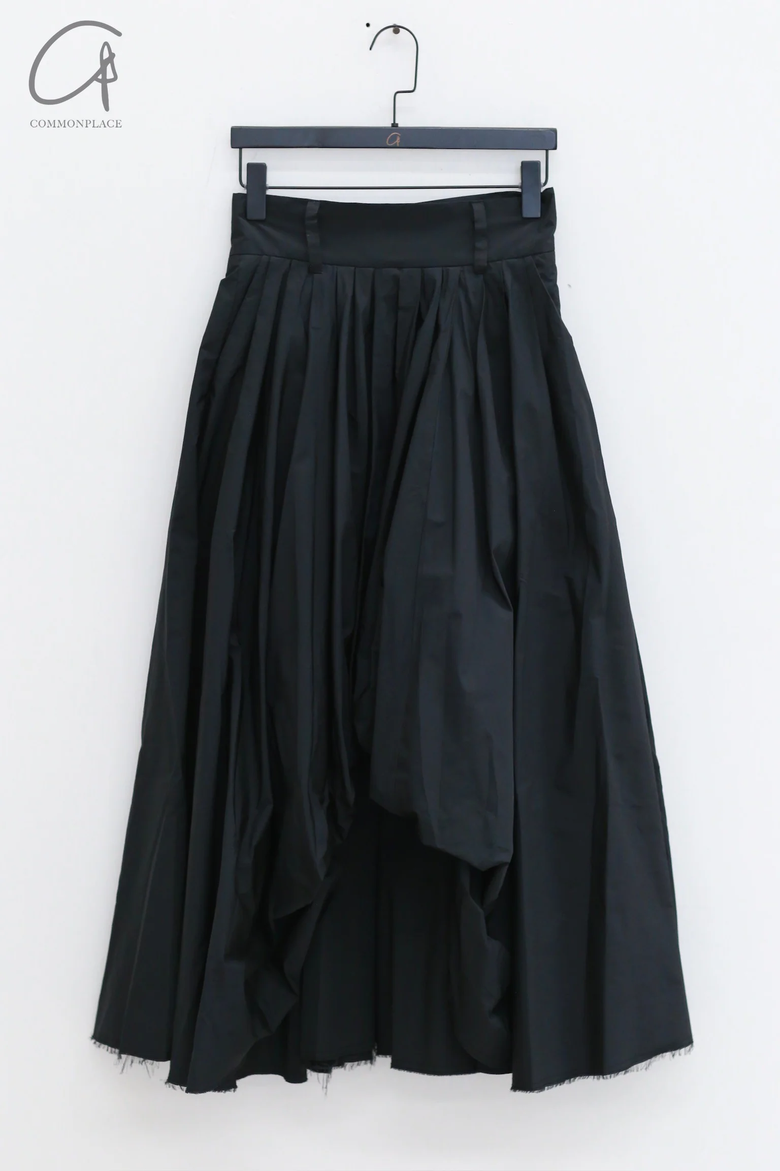 RENAISSANCE 24 Autumn and Winter Irregular Layered Skirt RNS-DONYA-BLACK - Image 5