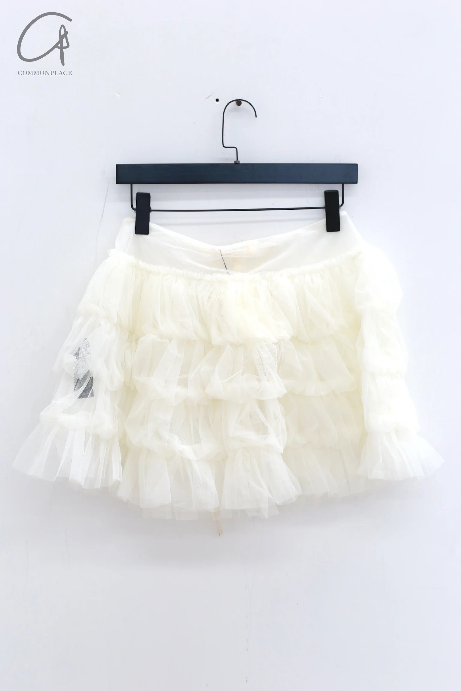 RENAISSANCE Gauze String Skirt RNS-GRENADE MINI-MB Off-white PR101 - Image 4