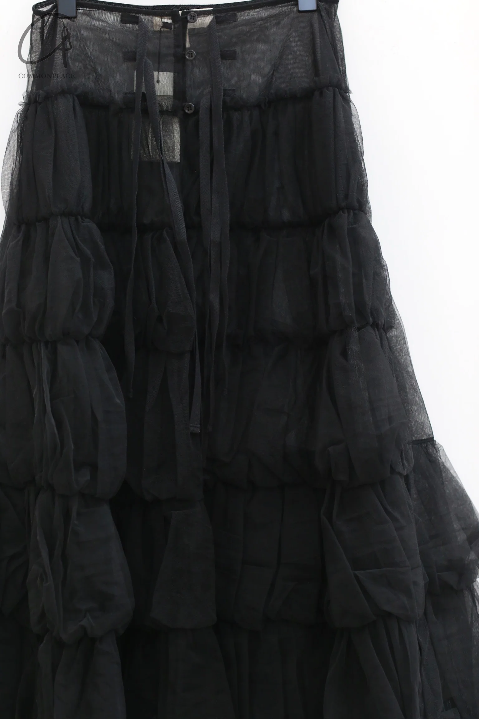 RENAISSANCE Tulle String Skirt RNS-GRENADE-HEI Black PR101 - Image 2