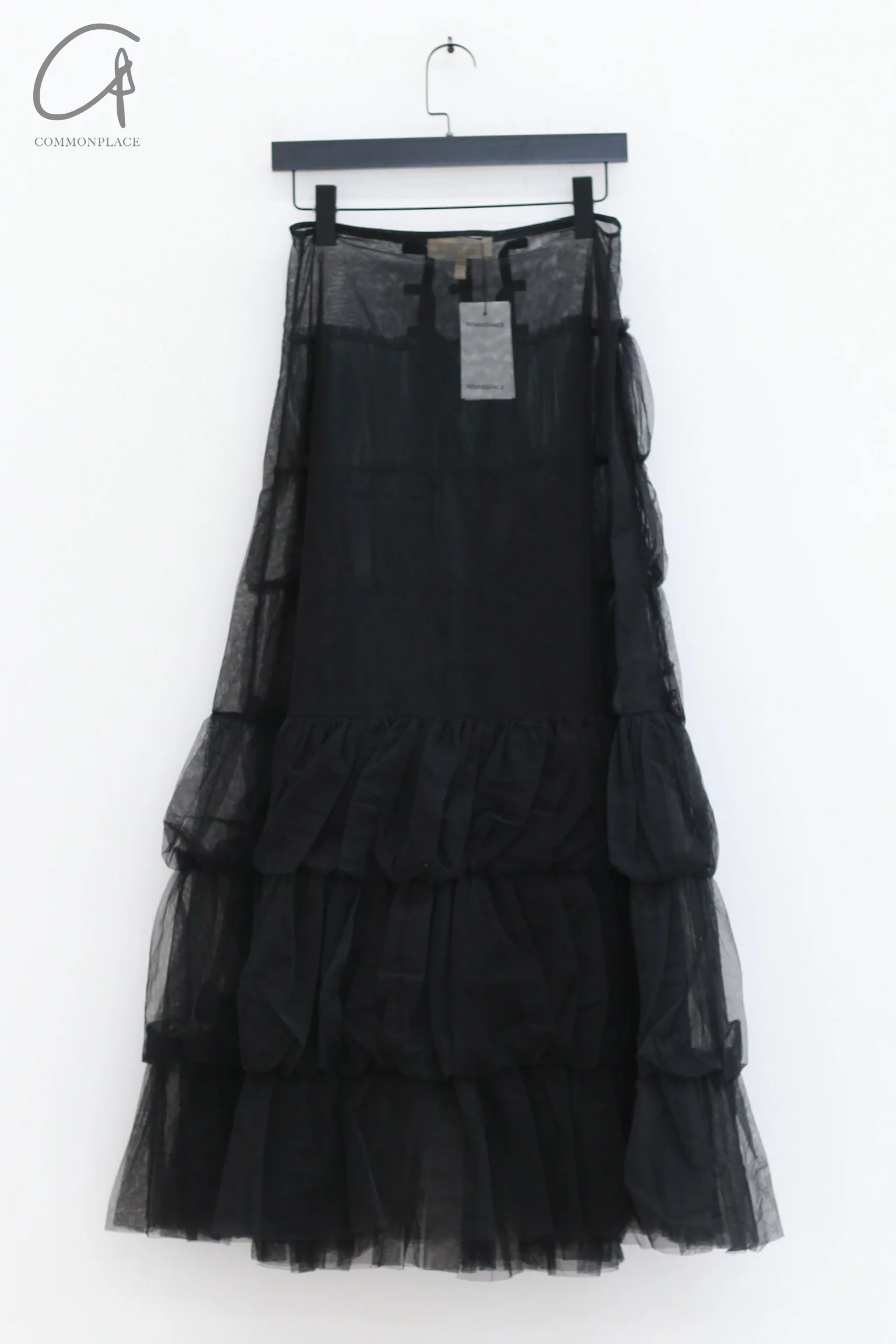 RENAISSANCE Tulle String Skirt RNS-GRENADE-HEI Black PR101 - Image 4