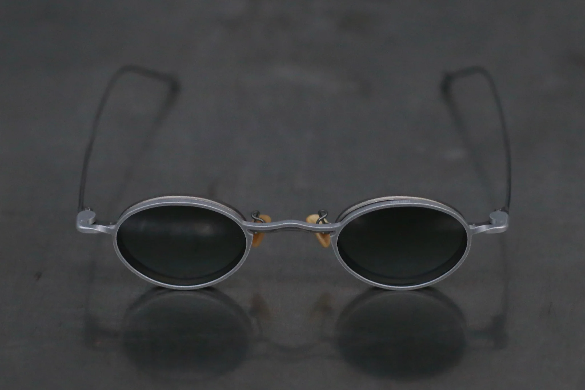 Rigards β titanium + magnesium aluminum alloy detachable handmade glasses RG1010ZC series collection RG-RG1010ZC-GTYTML retro titanium silver frame transparent green lens - Image 3