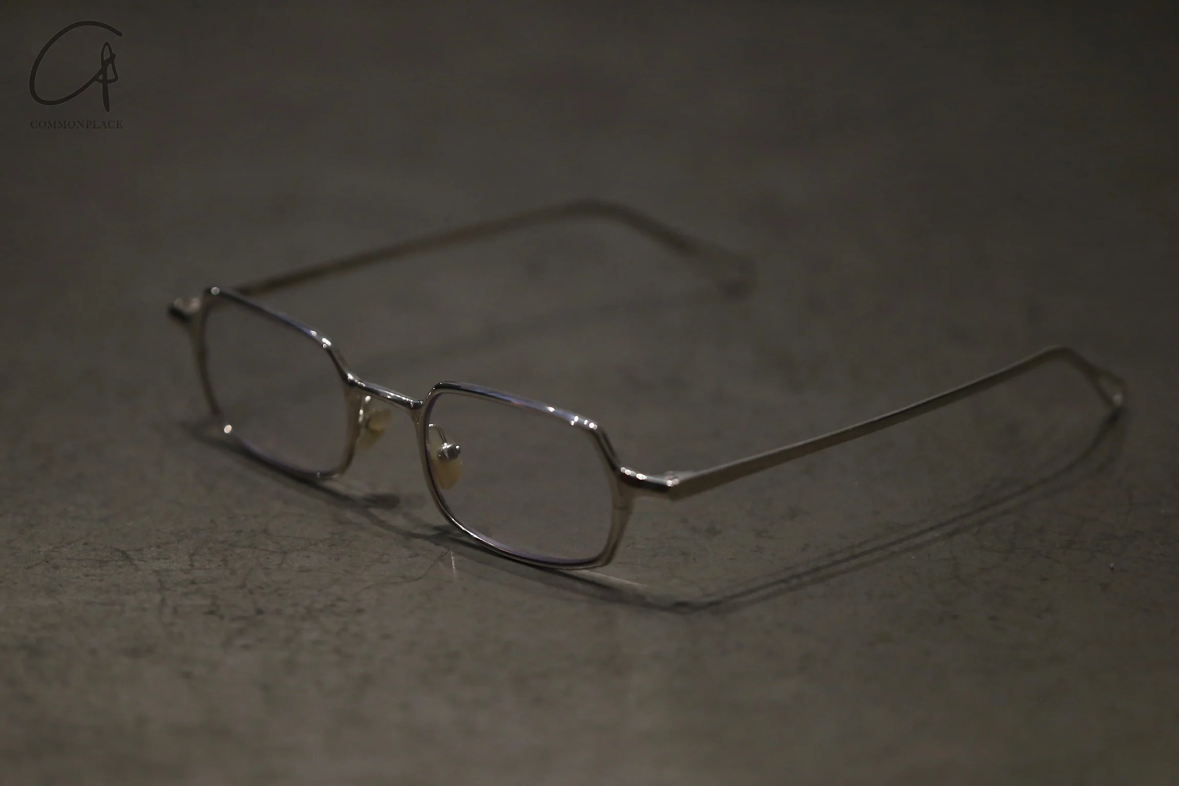Rigards 925 Sterling Silver Textured Clear Glasses RG0083AG - Image 3