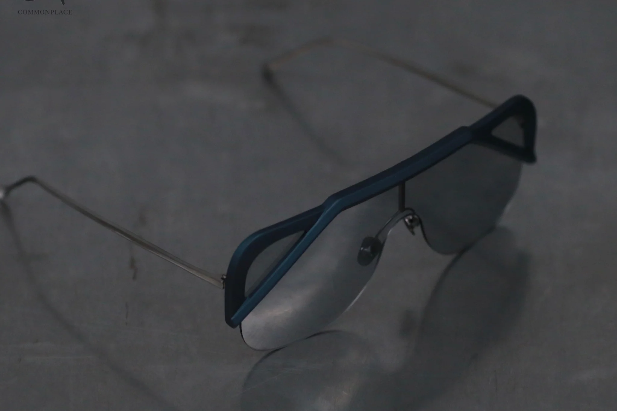 Rigards aluminum-magnesium alloy frame glasses RG2020AL series collection RG-RG2020AL-MSQH ink frame light gray lenses - Image 3