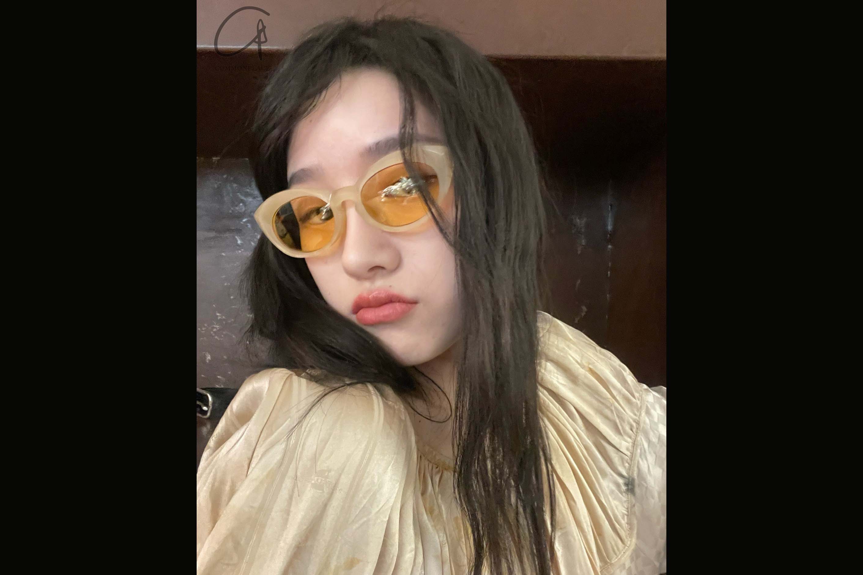 Rigards Amber Frame Yellow Clear Glasses RG0106 - Image 6