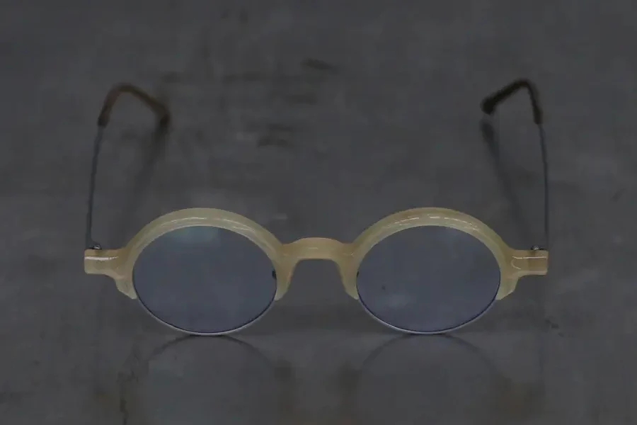 Rigards amber framed sequin glasses RG0109 - Image 2
