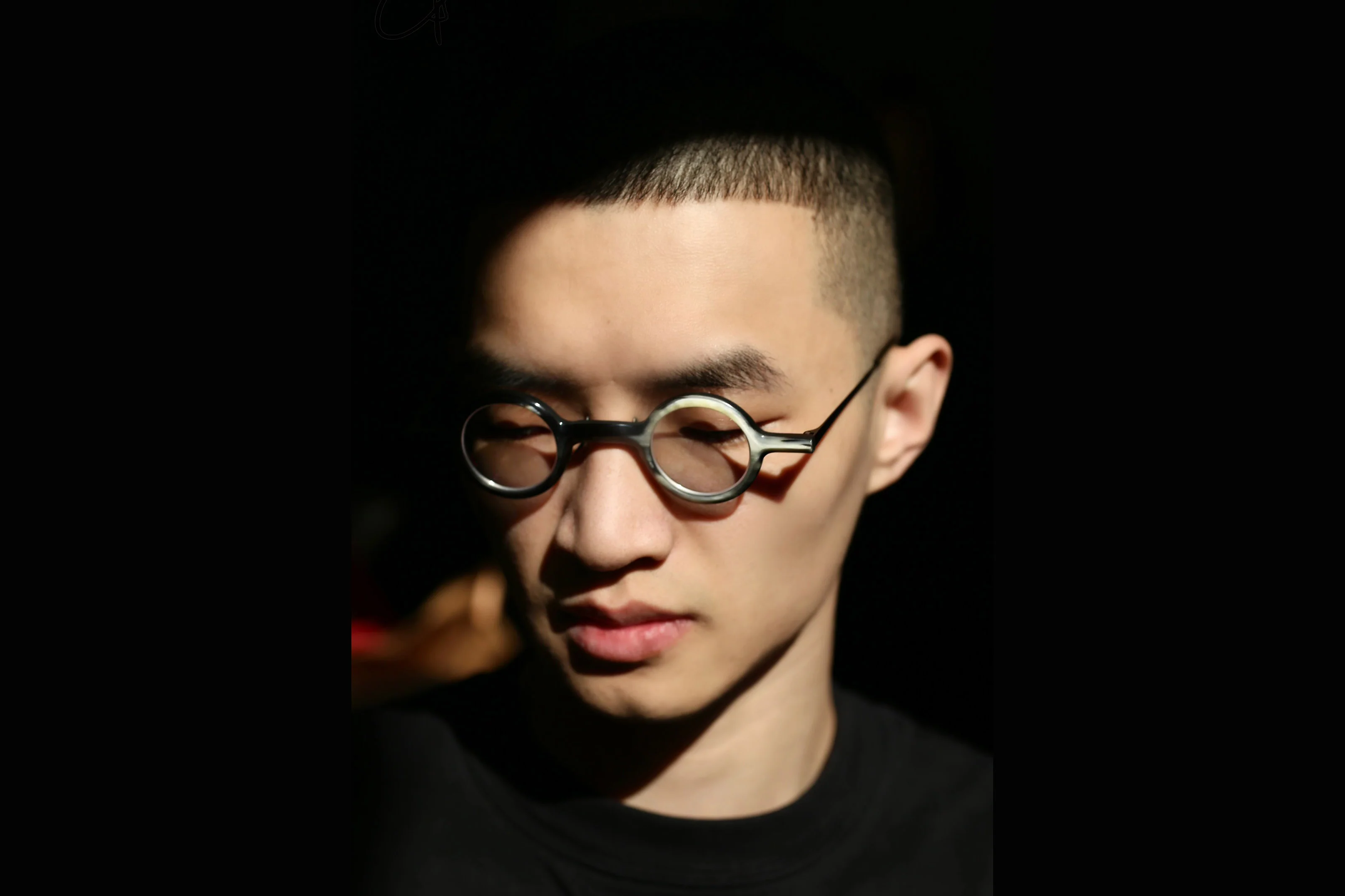 Rigards RG0823 natural horn glasses highly handcrafted RG-RG0823-HBTMP black and white transparent lenses - Image 7