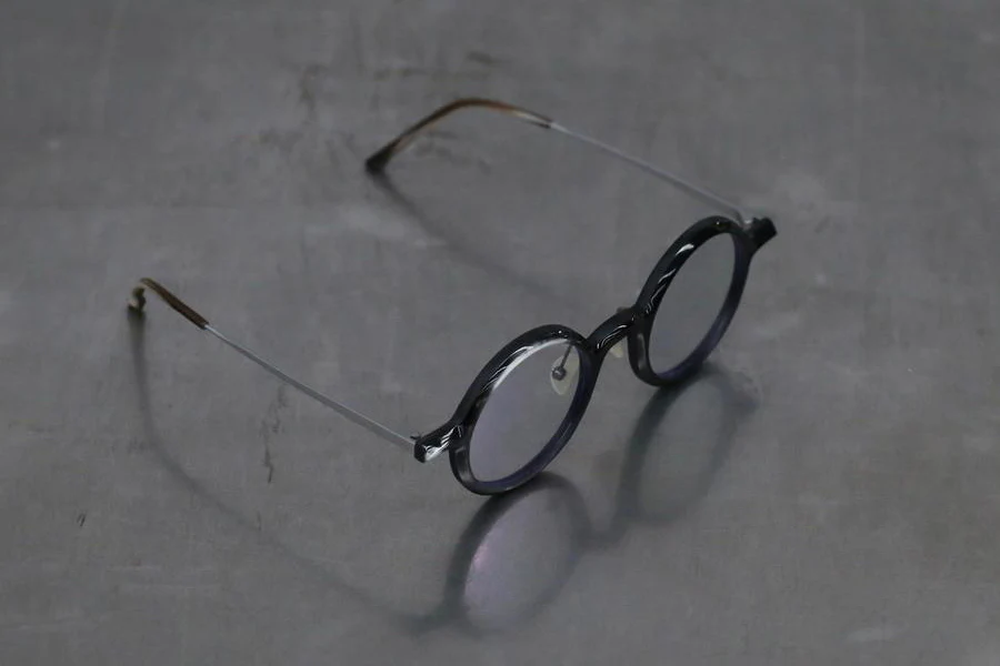 Rigards black and white matte transparent glasses RG0092 - Image 3