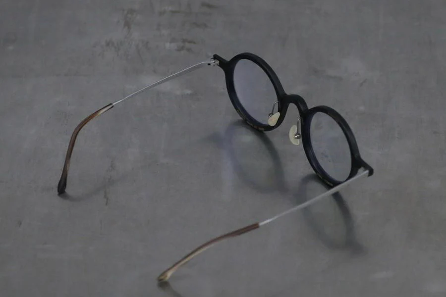 Rigards black and white matte transparent glasses RG0092 - Image 4