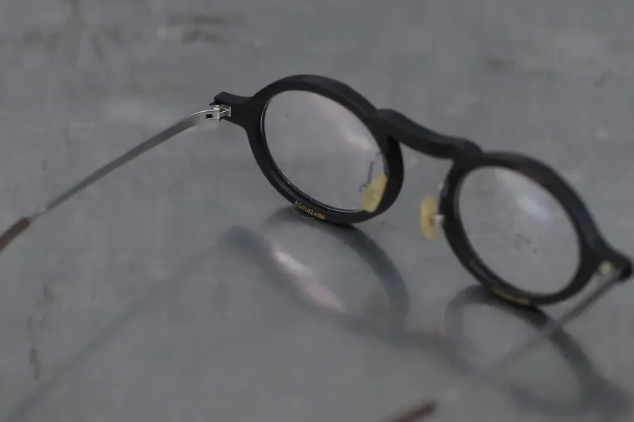 Rigards black frame clear glasses RG0102 - Image 4