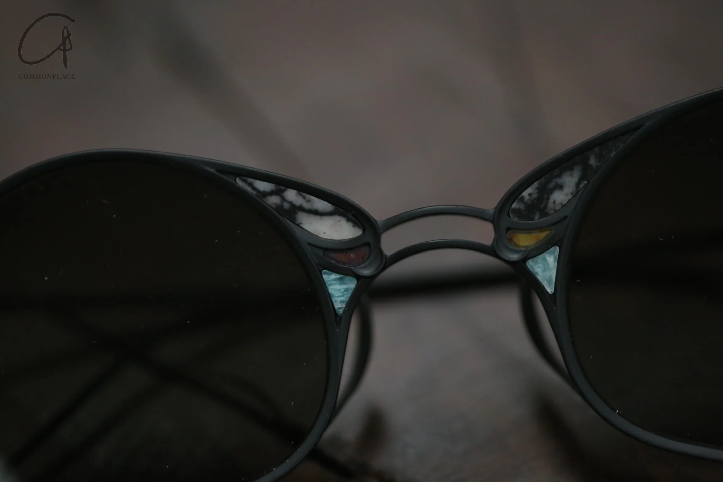 Rigards Titanium Hand Polished Eyeglasses RG-RG1032TI-HKLP RG1032TI Black Frame Green Lenses - Image 7