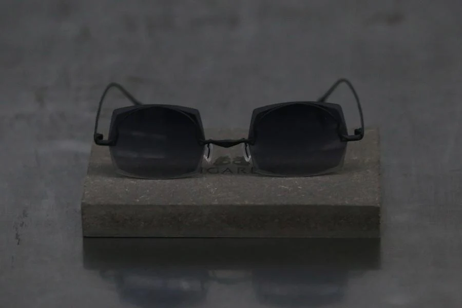 Rigards black matte gray green glasses RG1049TI - Image 2