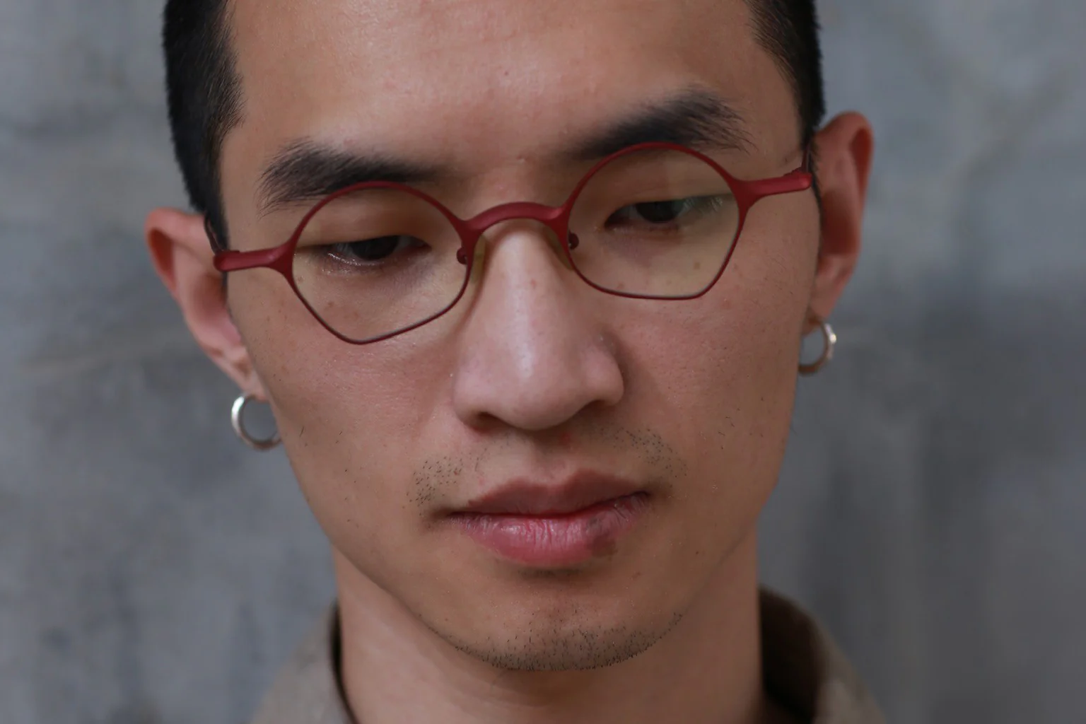 Rigards RG1924TI series detachable, highly hand-polished titanium eyeglasses, RG-RG1924TI-HHKLP (black and red frame with clear lenses and green lenses). - Image 10
